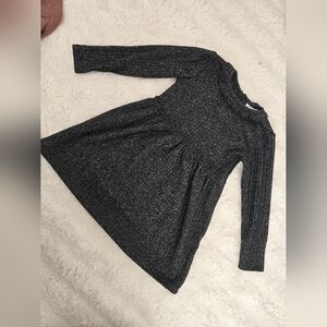 Zara Elegant soft Black Dress